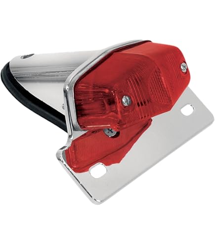 Amazon.com: 4into1 Lucas Style LED Tail Light Assembly - Chrome w